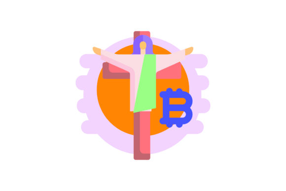 Bitcoin Easter Icon Jesus: A Bold Display Font for Modern Branding