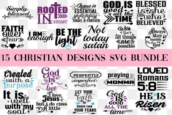 Christian Quotes Bundle Svg Religious: More Than Just Digital Files