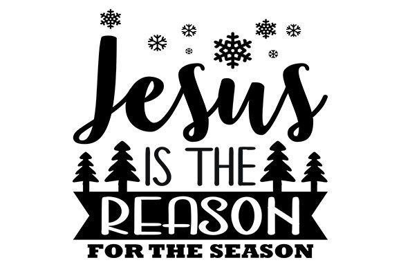 Christmas SVG Craft Design: Jesus Is the Heart of Your Holiday Projects