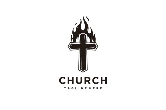 Church Christian Cross Logo Icon Vector: A Modern Tool for Faith-Focused Branding