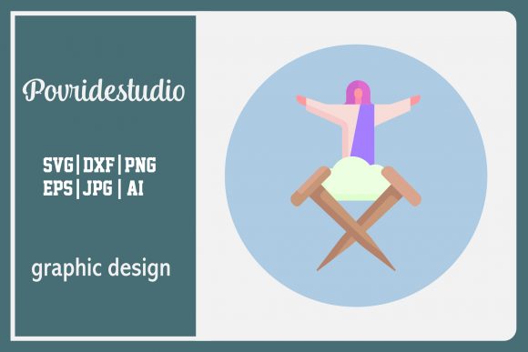 Easter Flat Icon Jesus: A Modern Design Solution for Faith-Based Digital Media