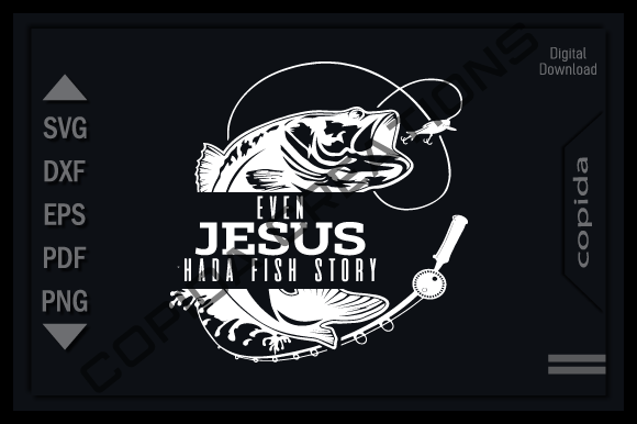 How the Even Jesus Nada Fish Story SVG Cut File Reflects a Broader Shift in Faith-Inspired Digital Crafting