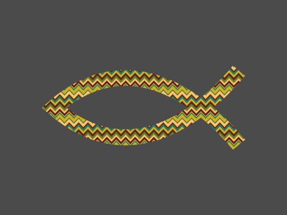 Jesus Fish Retro 80s Sublimation: A Bold Typeface for Modern Brands