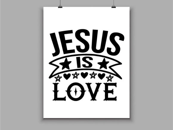 Jesus is Love Christian Craft