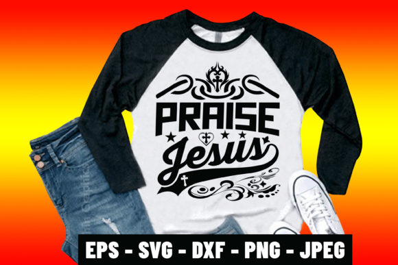 Praise Jesus Bible Verse Tshirt Design: Crafting Faith Through Wearable Art